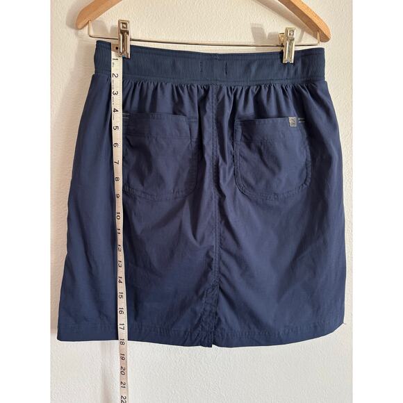 LL Bean women’s XS Vista camp skort in Nautical Navy with spandex shorts UPF 50+ - Picture 6 of 10